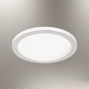 Lampa łazienkowa 40cm ozcan 1405-40 plafon srebro chrom