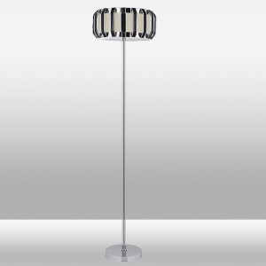 Czarna ledowa lampa podłogowa 165cm ozcan 4208-5 lampa stojąca led 28w