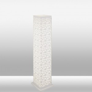 Biała ledowa lampa podłogowa 129cm ozcan 3720-5 lampa stojąca 4x9w