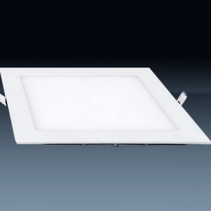 Kwadratowy panel led slim ozcan 201-18 22,5cm lampa podtynkowa z zasilaczem 3000k