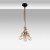 Lampa wisząca drewno ozcan salon sypialnia jadalnia 6507-5a  lampa