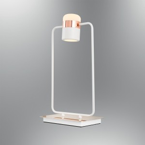 Lampka biurkowa nowoczesny ozcan kuchnia  jadalnia salon sypialnia 5024-ML biała