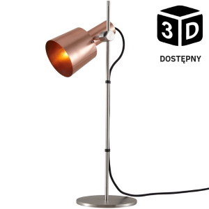 LAMPA STOŁOWA CHESTER - różne kolory Satin Copper