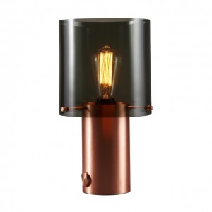 LAMPA STOŁOWA WALTER - różne kolory Anthracite and Copper SIZE2: H: 360 mm x D: 200 mm