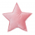 Poduszka gwiazdka velvet - różne kolory różowa