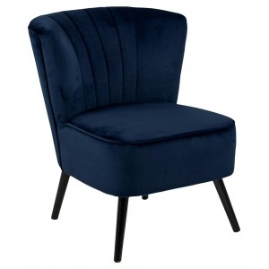 Fotel Lark VIC ciemny niebieski/ 177009