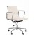 Fotel biurowy CH1171T biała skóra,chrom/ 27712