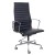 Fotel biurowy CH1191T czarna skóra/chrom/ 25672
