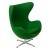 Fotel Jajo zielony kaszmir 20 Premium/ 22282