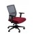 Fotel biurowy Press szary/czerwony/ 111787