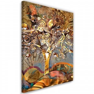 Obraz na płótnie – Canvas, Drzewo miłości Klimt 60x90