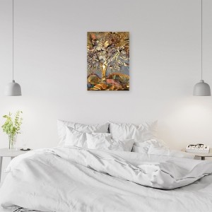 Obraz na płótnie – Canvas, Drzewo miłości Klimt 60x90