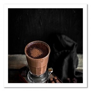 Obraz na płótnie - Canvas, Gorąca czekolada 60x60