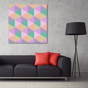 Obraz na płótnie - Canvas, Geometryczne formy 1 50x50