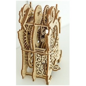 Drewniane puzzle mechaniczne 3D Wooden.City Magic Clock
