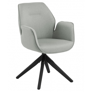 Krzesło obrotowe Aura light grey /black