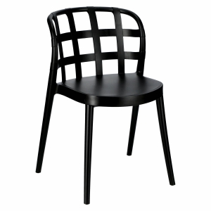 Krzesło Molino czarne Caotics