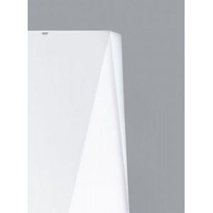 Donica Nevos 90 cm biała z półką