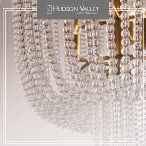 Lampa wisząca Vertigo 58x60 cm Hudson Valley Lighting