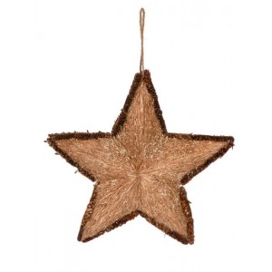 Zawieszka gwiazda L 41x41 cm