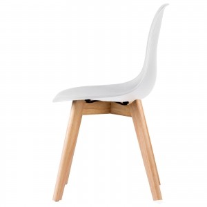 Zestaw krzeseł krzesło krzesła 4szt ModernHome białe