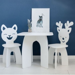 Krzesełko dla dzieci kotek 25 cm