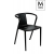 krzesło AIR czarne - polipropylen