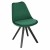 Krzesło Norden Star Square black Velvet zielone