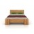 Łóżko drewniane Arhus High BC Buk 160 x 200
