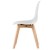 Zestaw krzeseł krzesło krzesła 4szt ModernHome białe