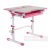 Lavoro L Pink - Regulowane biurko